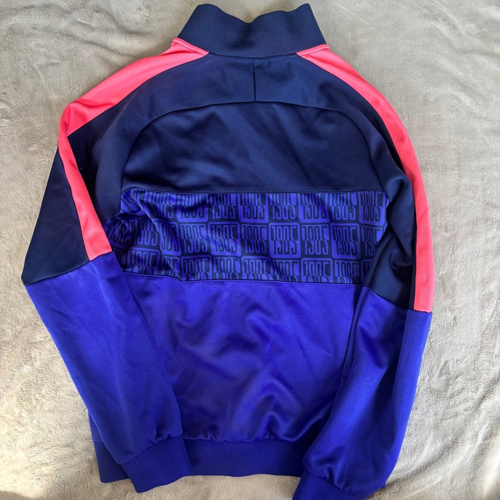 Nike Chelsea FC Dri-FIT Training Zip Up Track Jacket Navy Blue Pink Mens Small - Picture 5 of 7